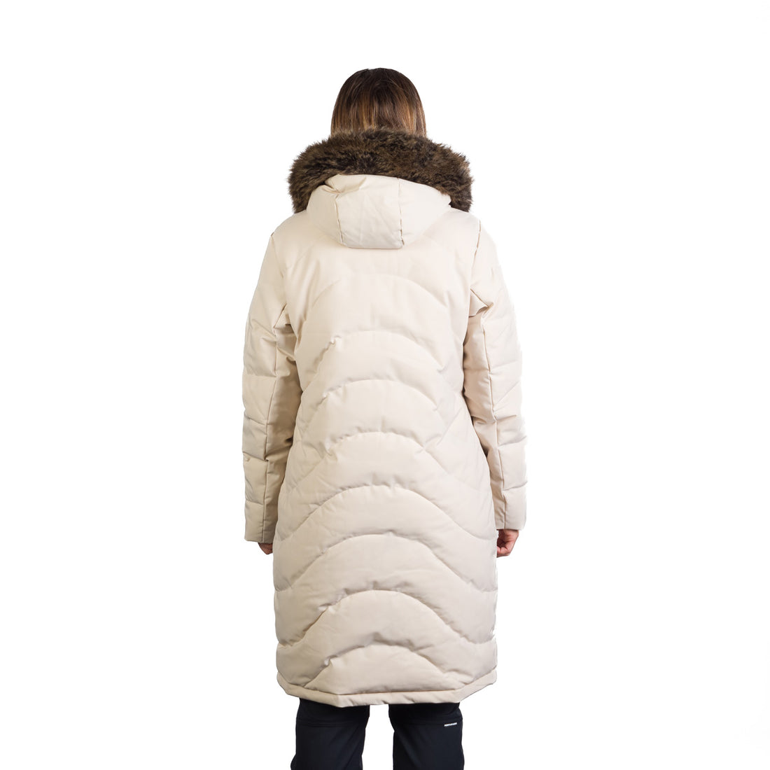 BU-6263SP women's insulated jacket long style ROBIN
