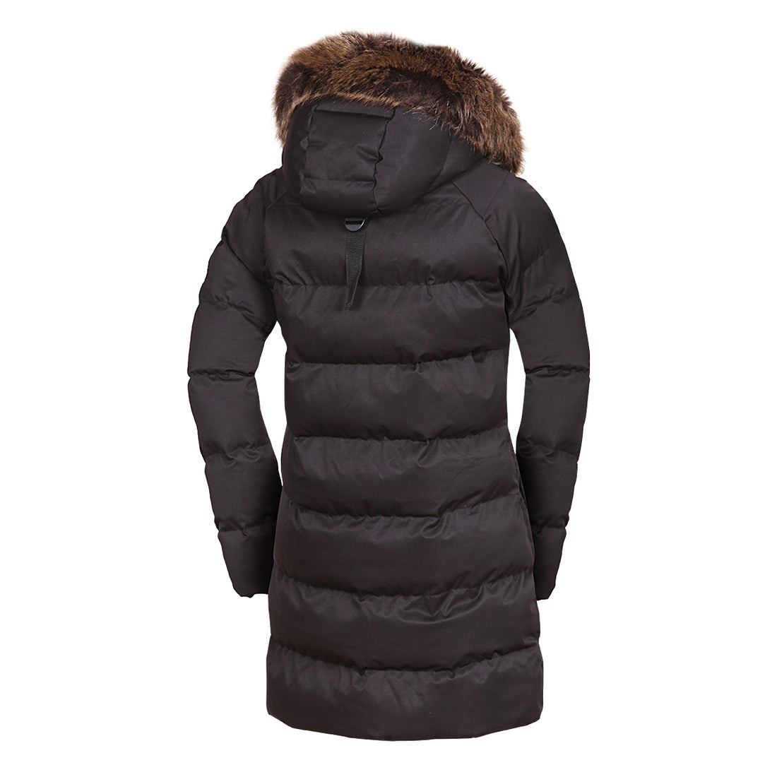 BU-6268SP women's sport insulated prolonged jacket with fur JODY
