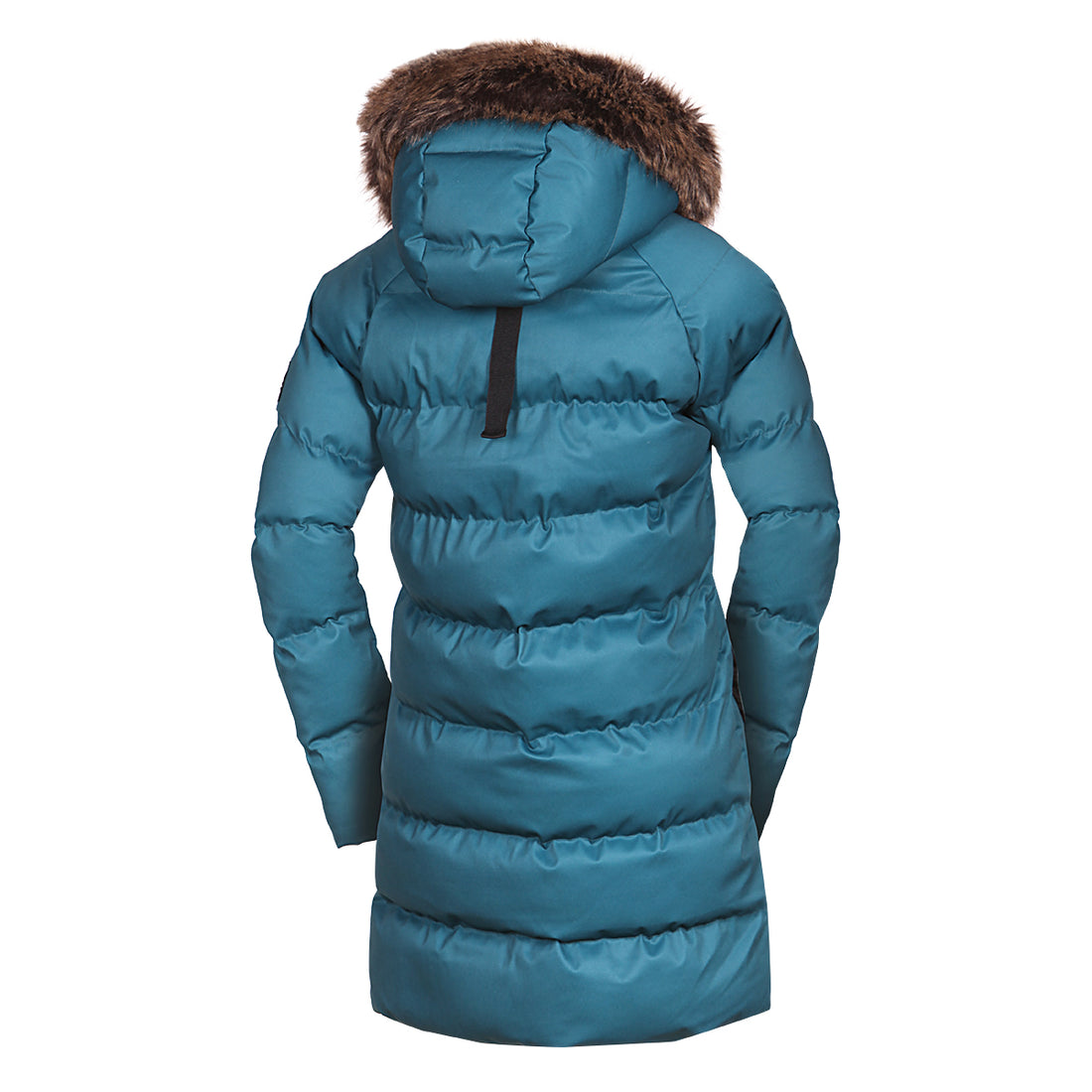 BU-6268SP women's sport insulated prolonged jacket with fur JODY