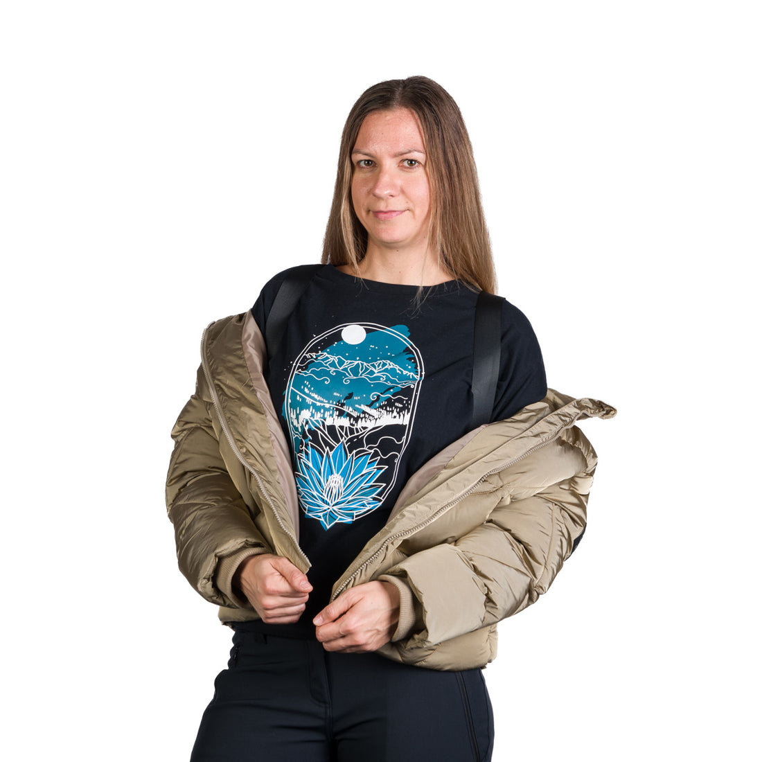 BU-6269SP women's trendy insulated short jacket KRISTINE