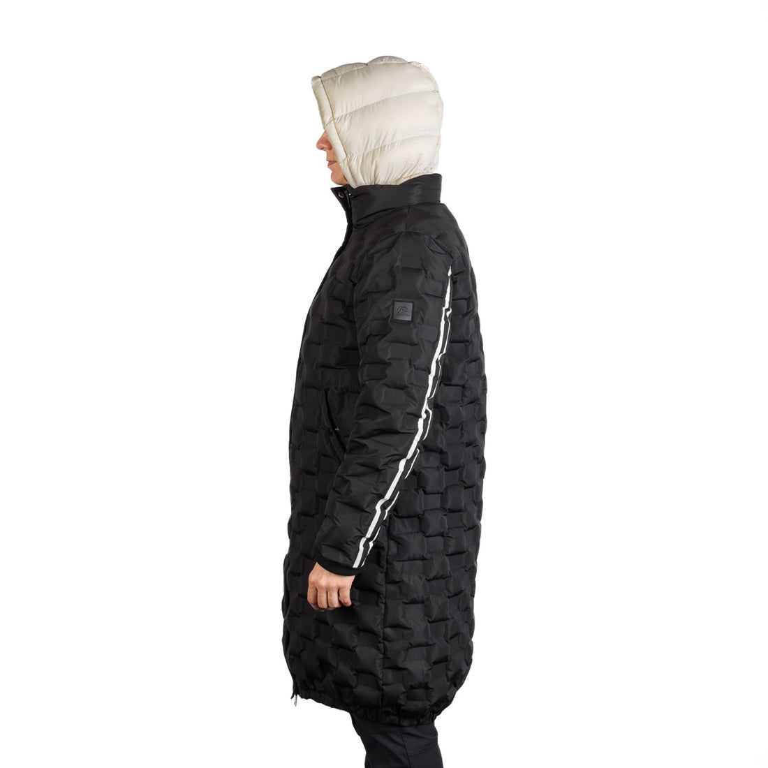 BU-6270SP woman´s sport like down jacket long style LAURIE