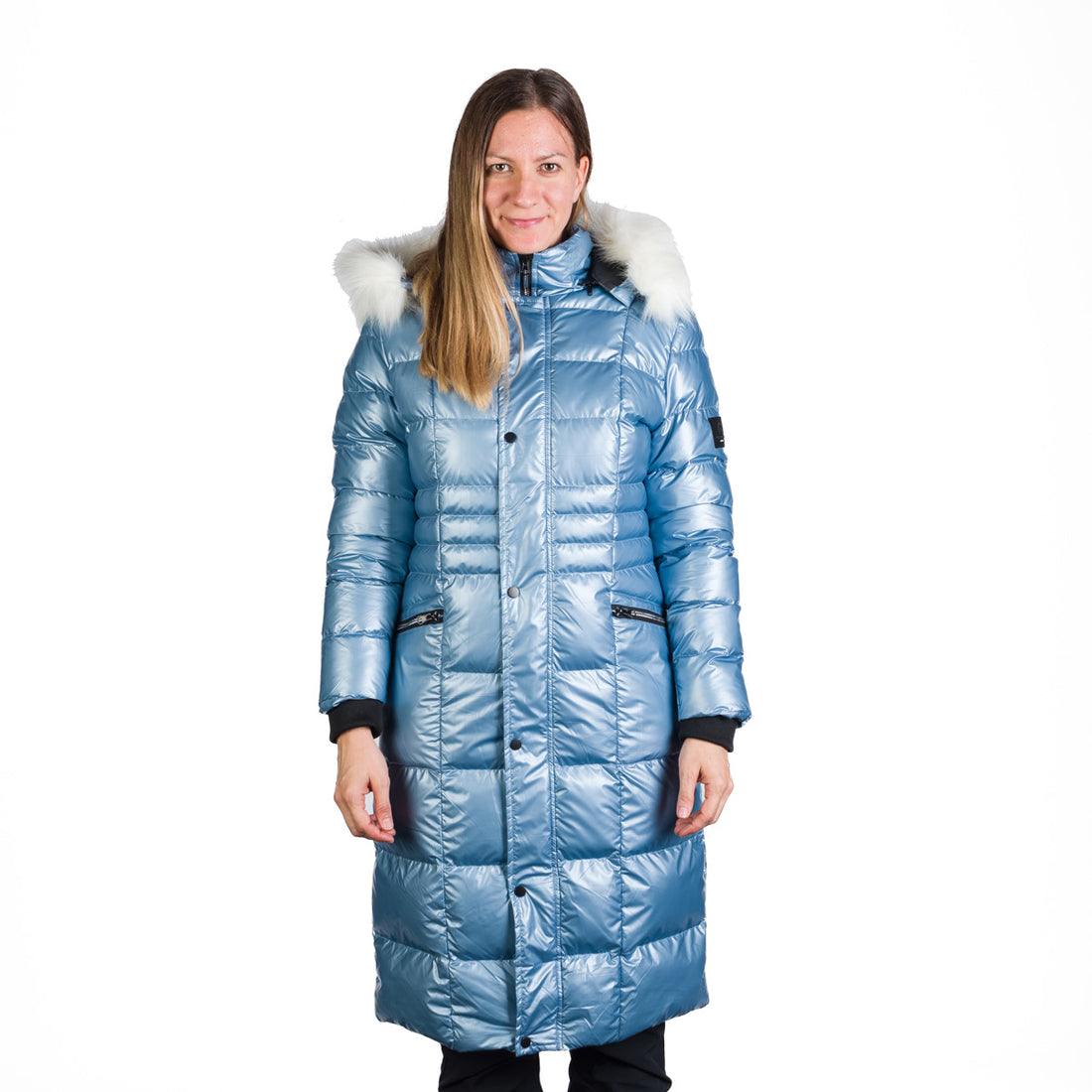 BU-6273SP women's long trendy insulated jacket STARLA