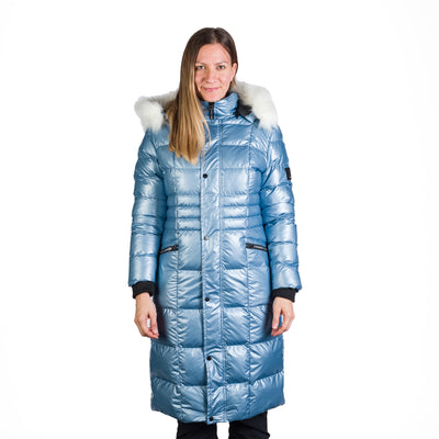 BU-6273SP women's long trendy insulated jacket STARLA