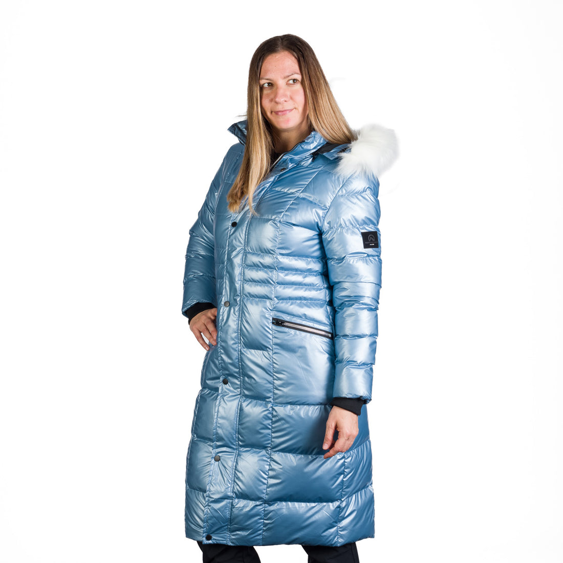 BU-6273SP women's long trendy insulated jacket STARLA