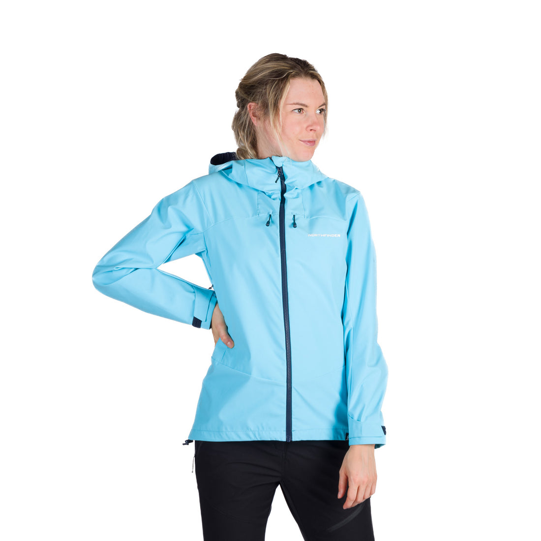 BU-6291OR women's outdoor windproof mountain performance softshell 3L jacket TRISHA