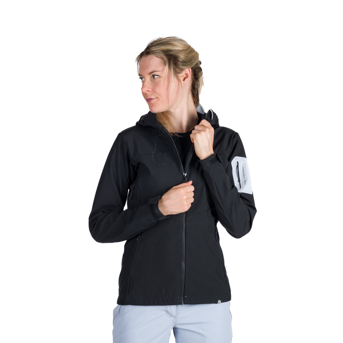 BU-6292OR women's outdoor hoody mountain softshell 3L jacket ANGIE