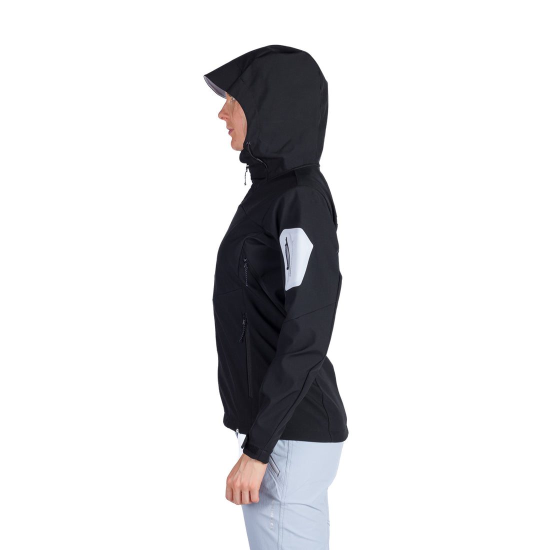 BU-6292OR women's outdoor hoody mountain softshell 3L jacket ANGIE