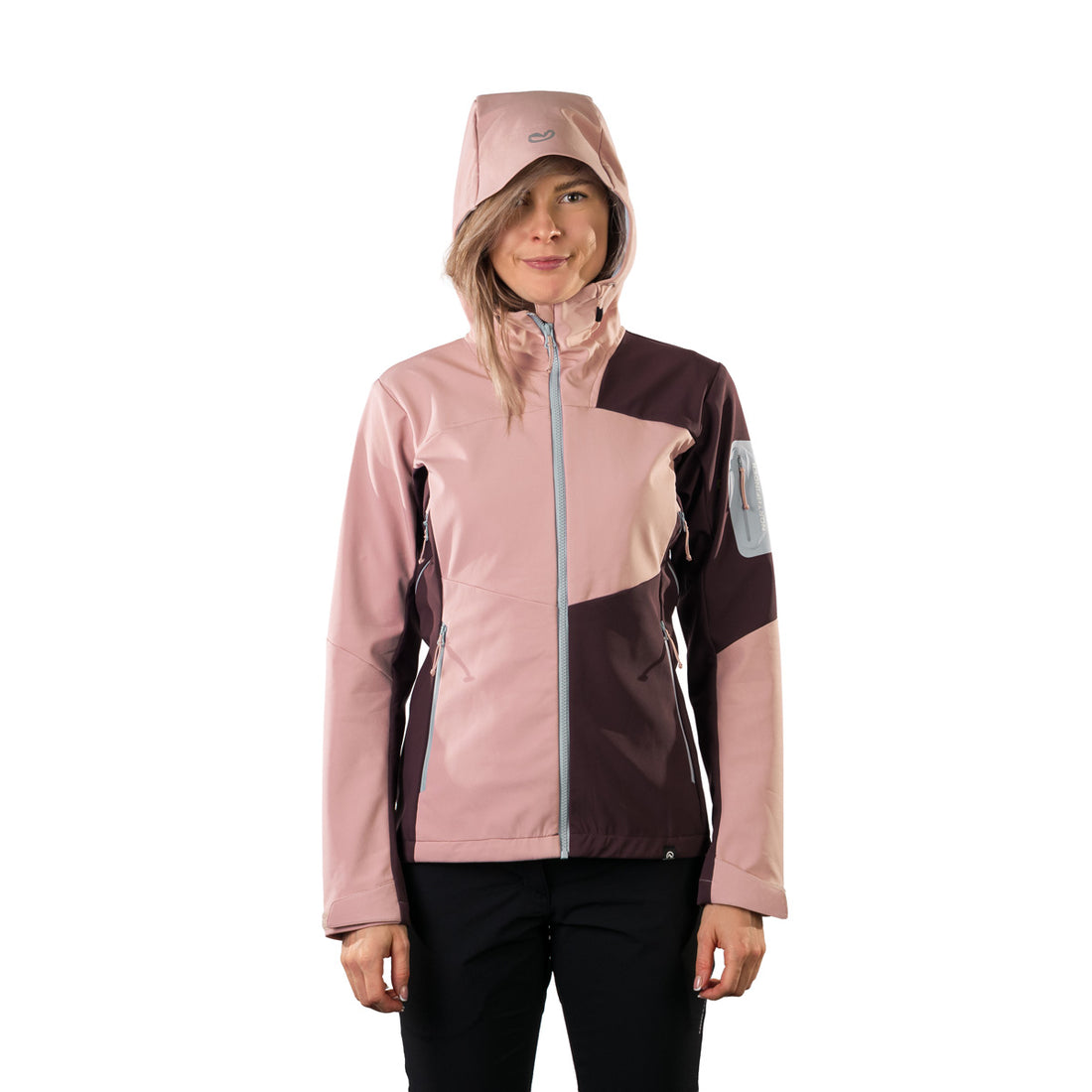 BU-6292OR women's outdoor hoody mountain softshell 3L jacket ANGIE