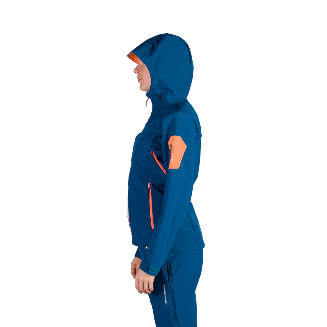 BU-6292OR women's outdoor hoody mountain softshell 3L jacket ANGIE