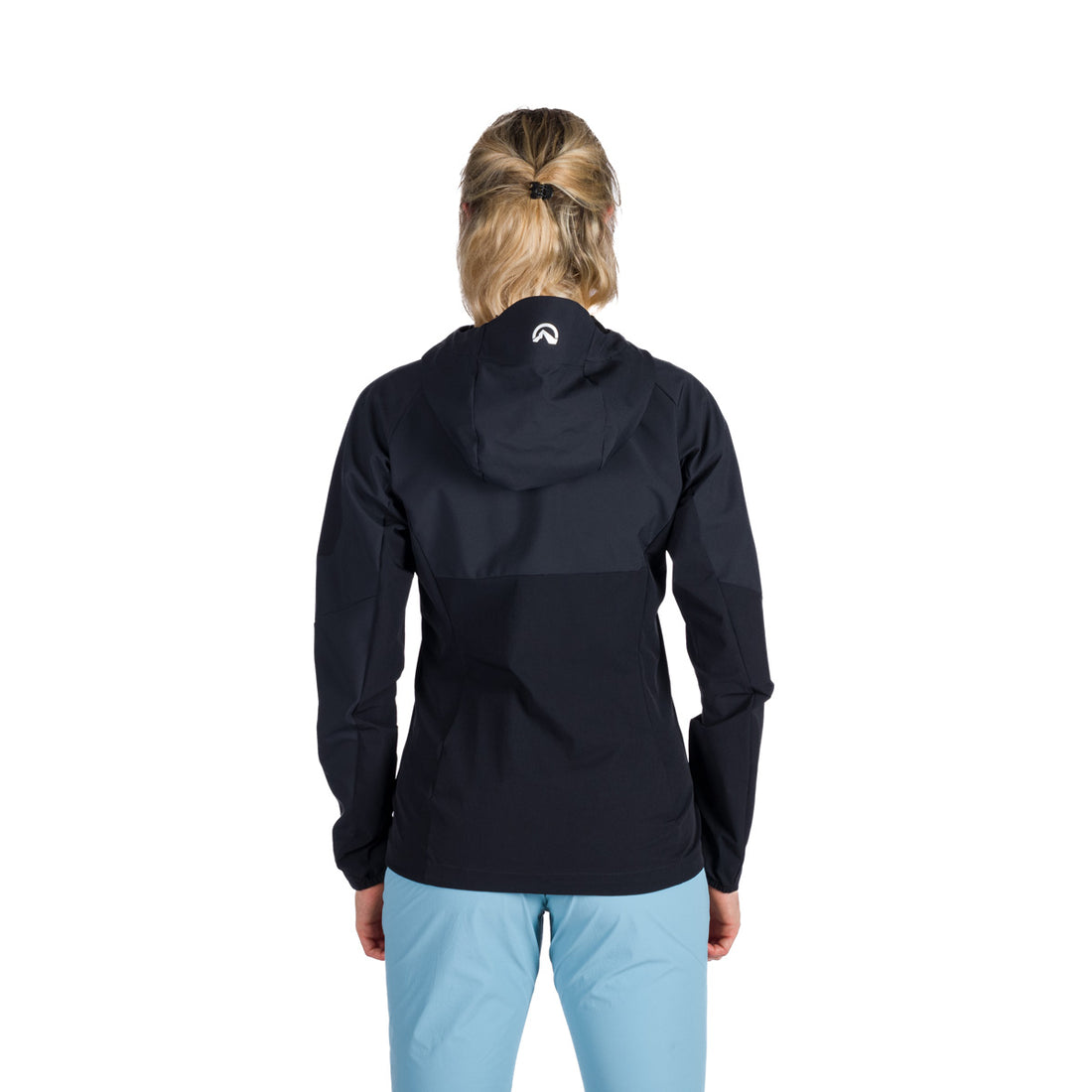 BU-6293OR women's trekking hybrid softshell active jacket JANELL