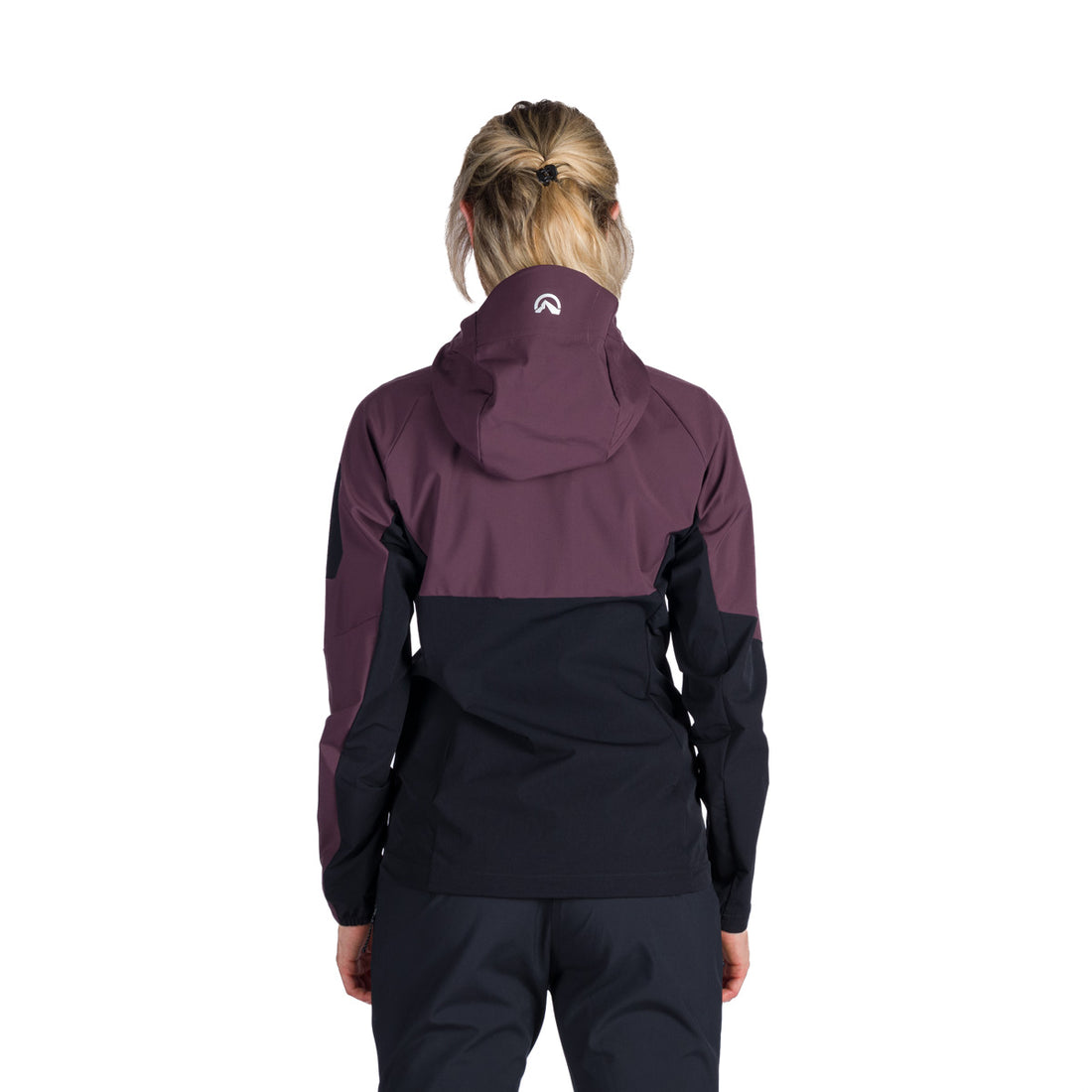BU-6293OR women's trekking hybrid softshell active jacket JANELL