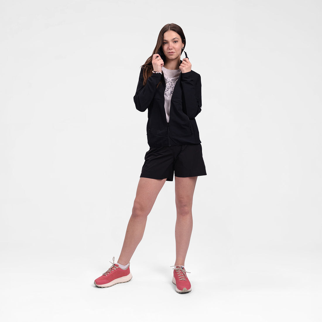 BU-6294OR women's trekking combined active jacket KATHI