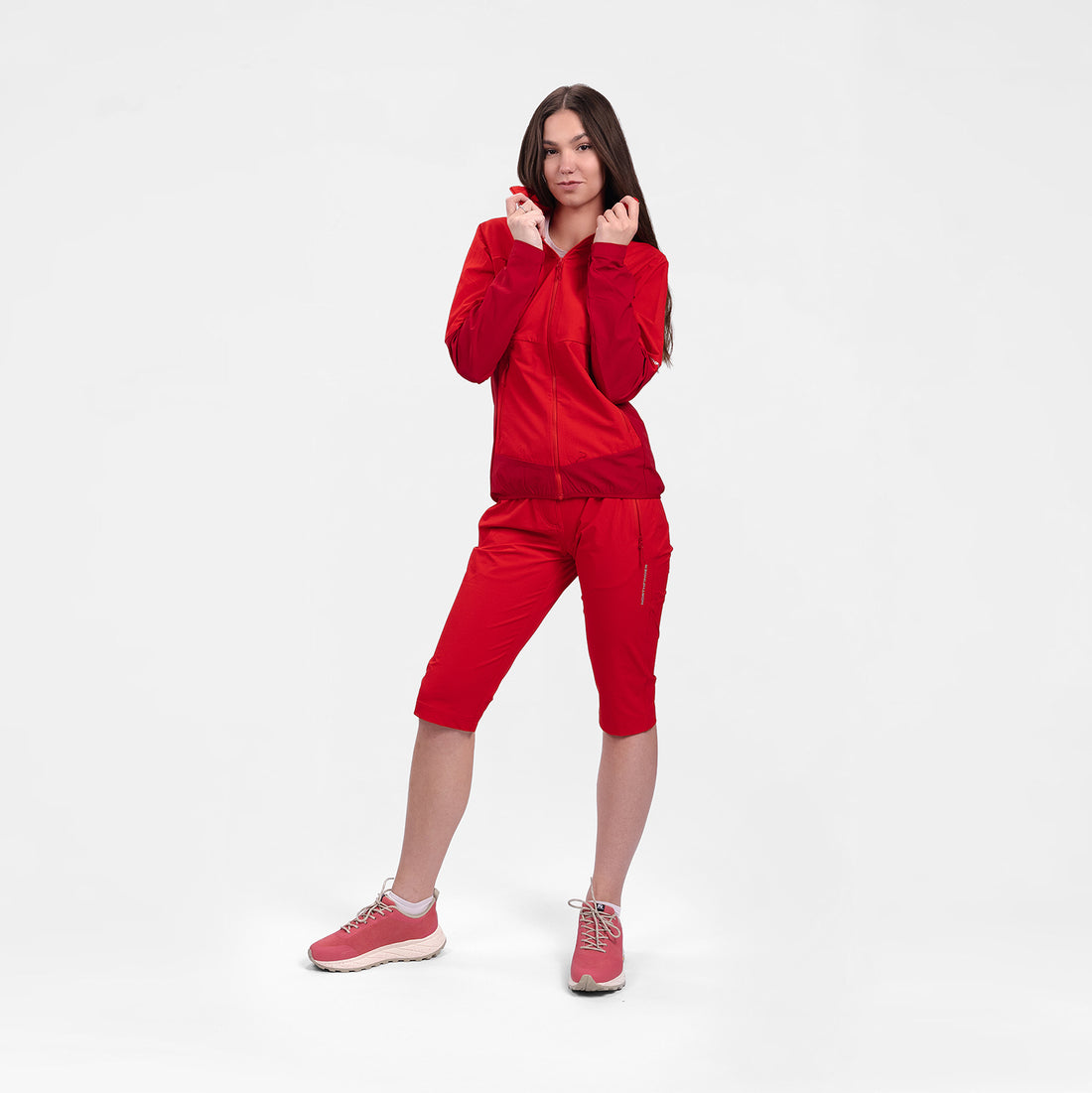 BU-6294OR women's trekking combined active jacket KATHI
