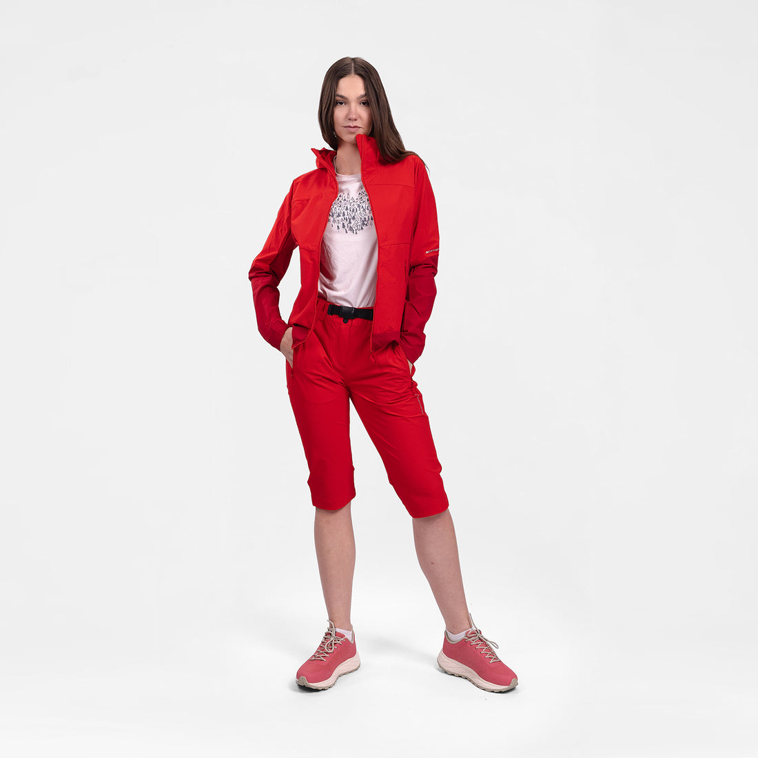 BU-6294OR women's trekking combined active jacket KATHI