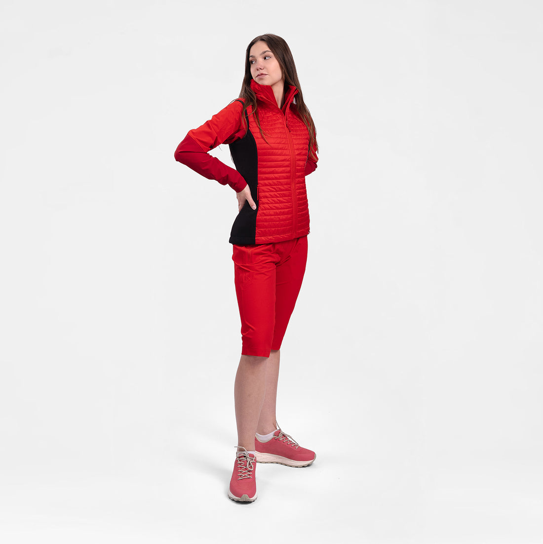 BU-6294OR women's trekking combined active jacket KATHI