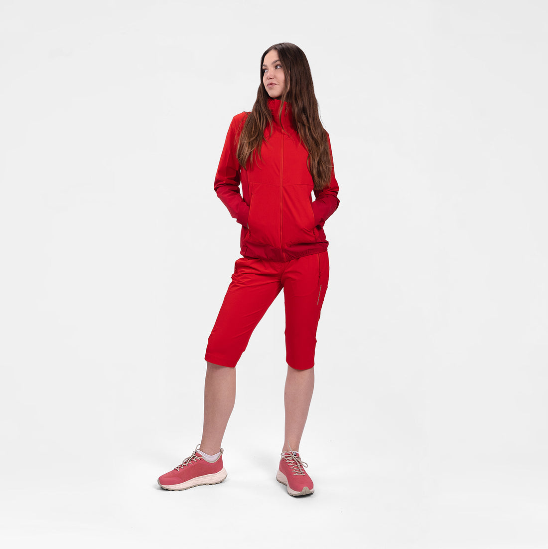 BU-6294OR women's trekking combined active jacket KATHI