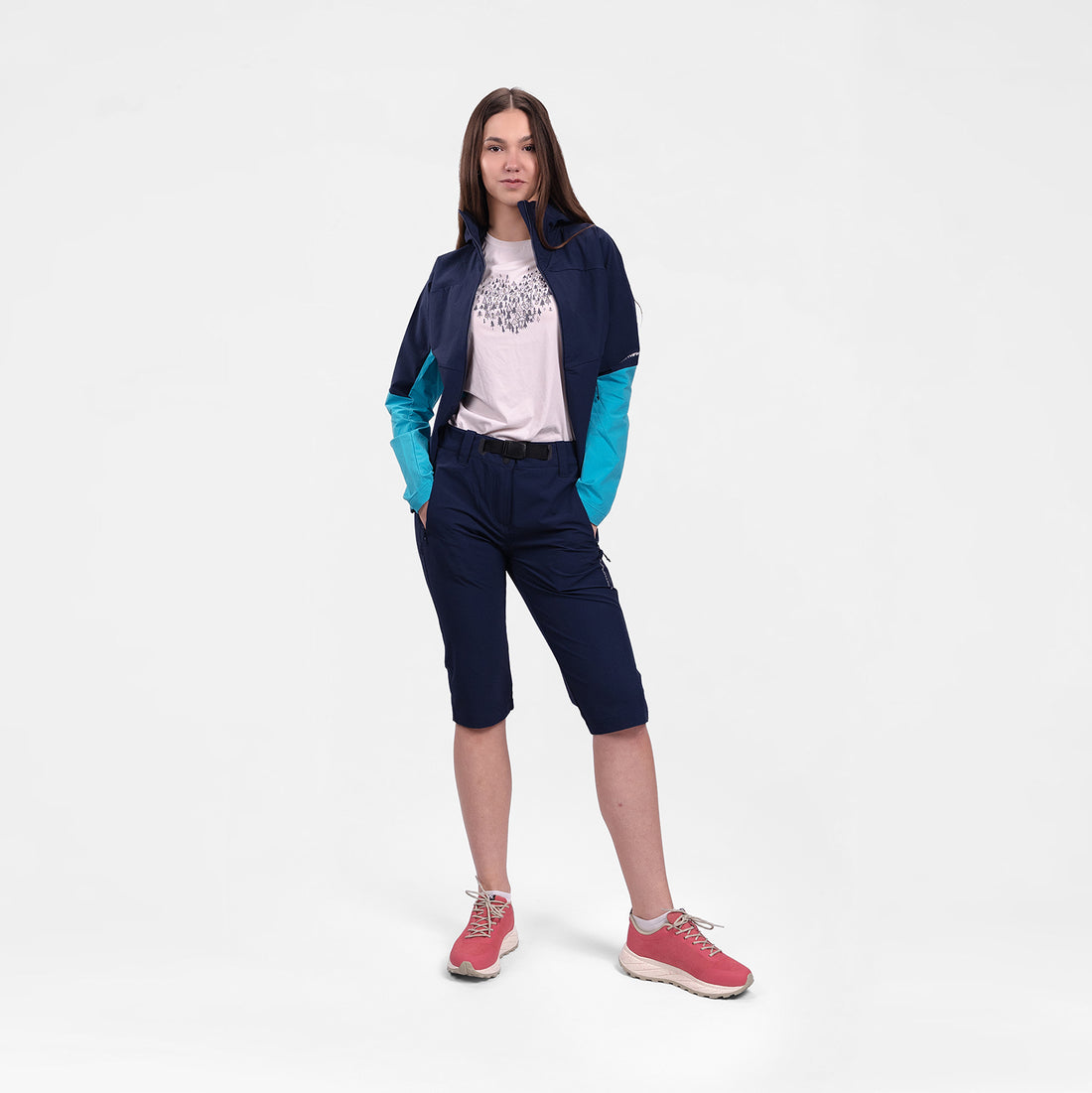 BU-6294OR women's trekking combined active jacket KATHI