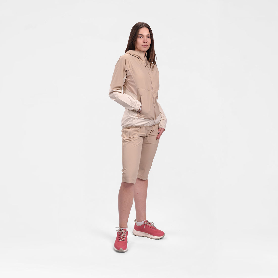 BU-6294OR women's trekking combined active jacket KATHI