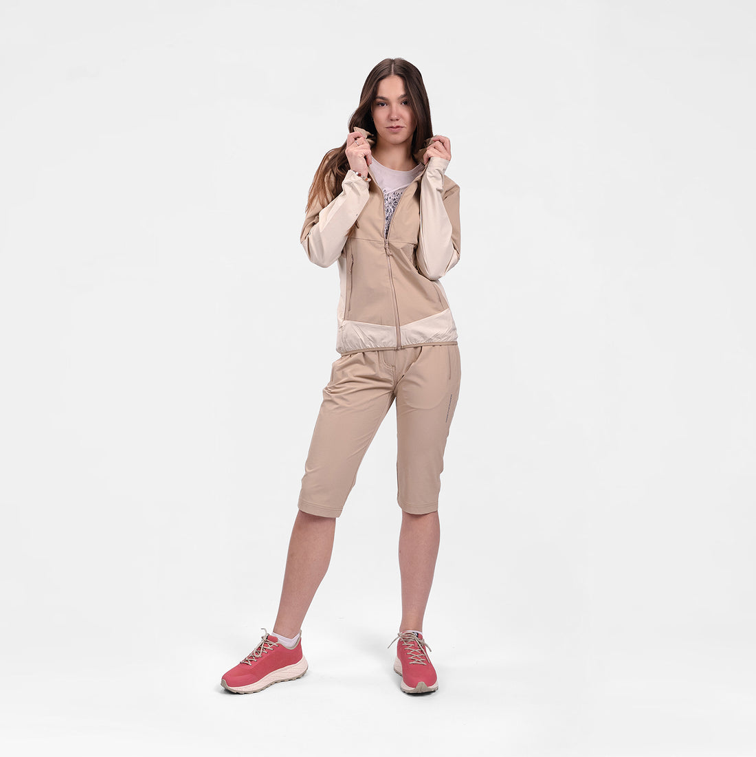 BU-6294OR women's trekking combined active jacket KATHI