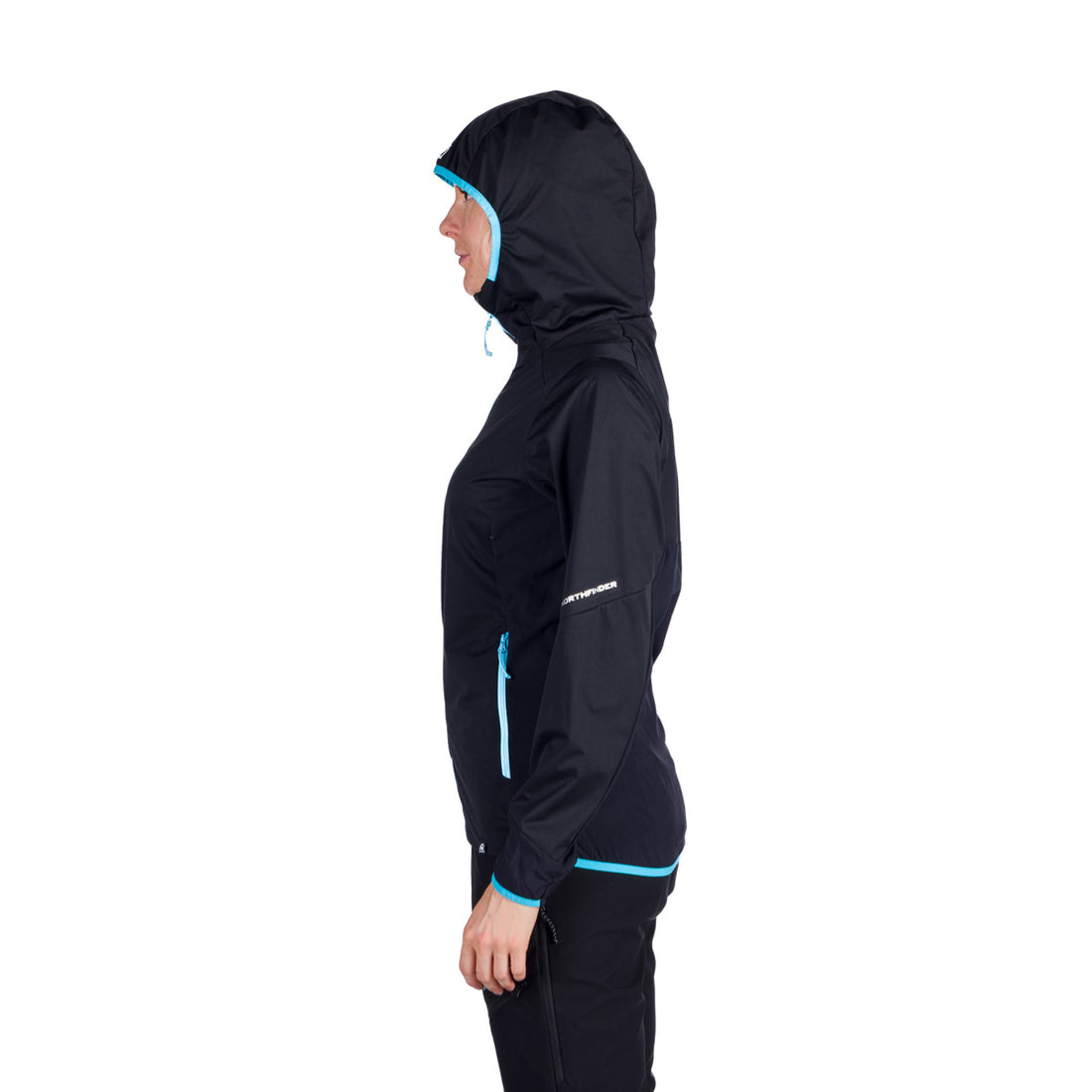 BU-6295OR women's trekking hybrid multisport lightweight jacket 2.5L KENDRA