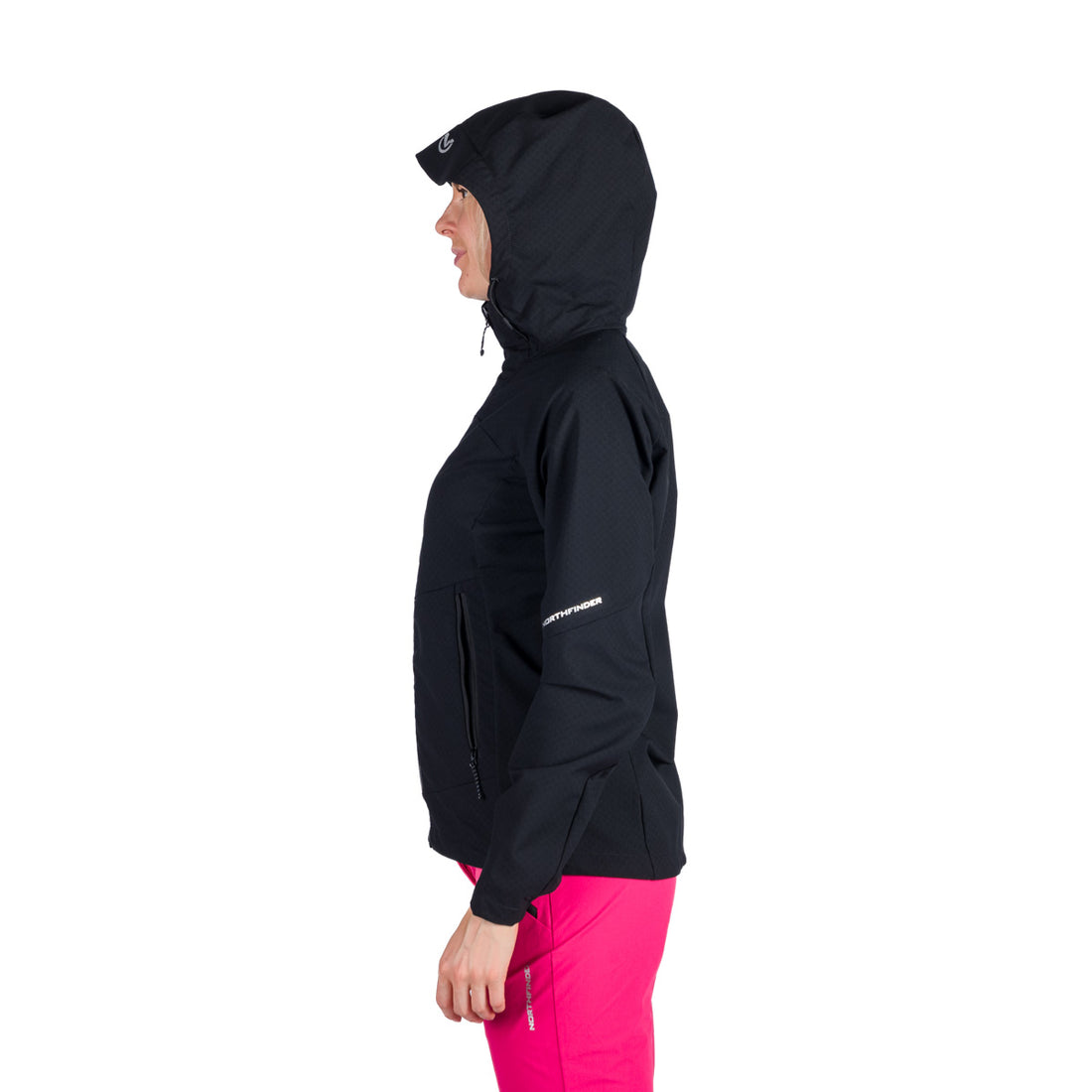 BU-6297OR women's trekking 1L softshell active jacket CORI