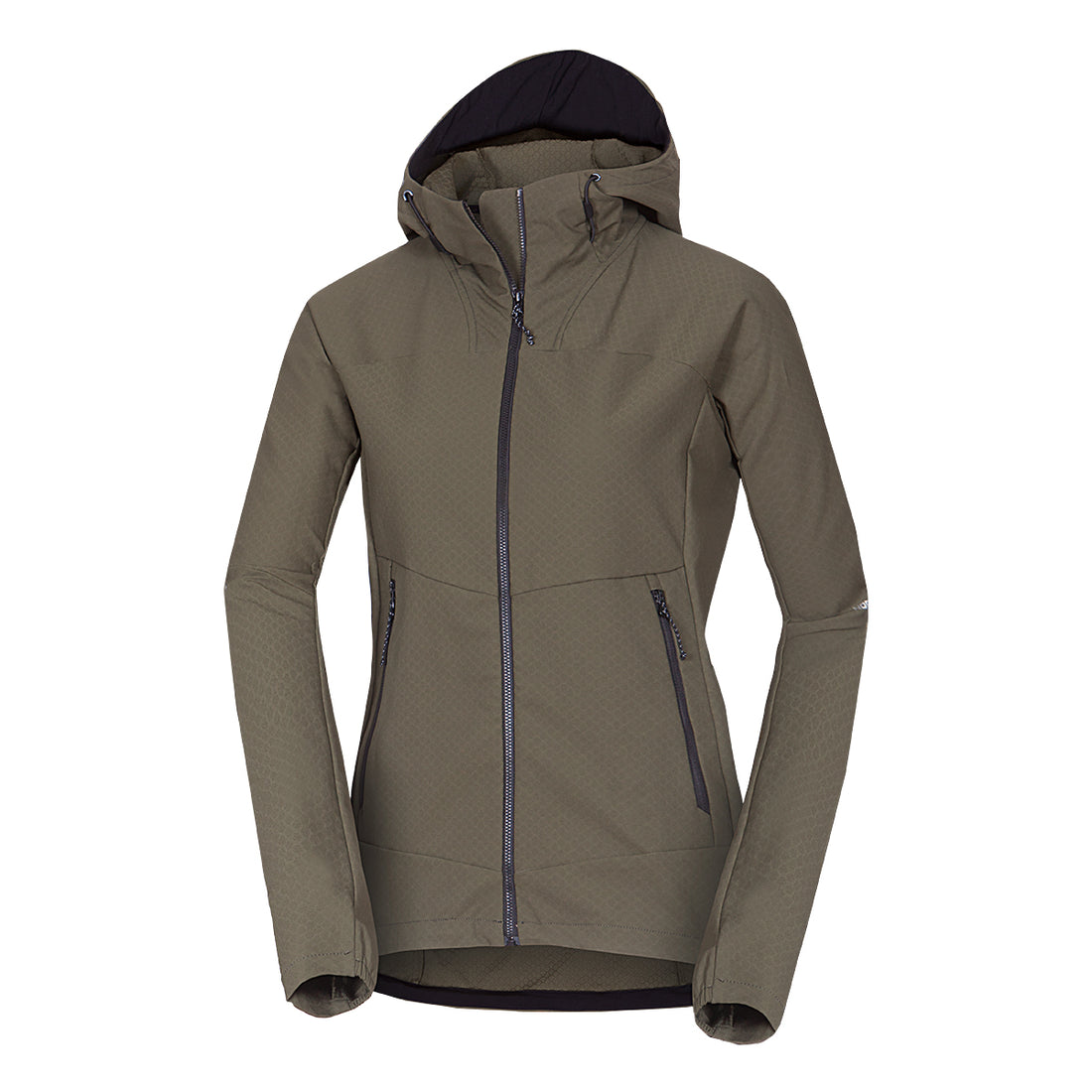 BU-6297OR women's trekking 1L softshell active jacket CORI