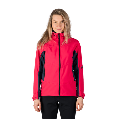 BU-6330OR women's outdoor hoody softshell jacket 3L CHANDRA