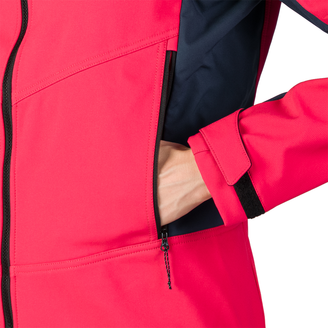 BU-6330OR women's outdoor hoody softshell jacket 3L CHANDRA