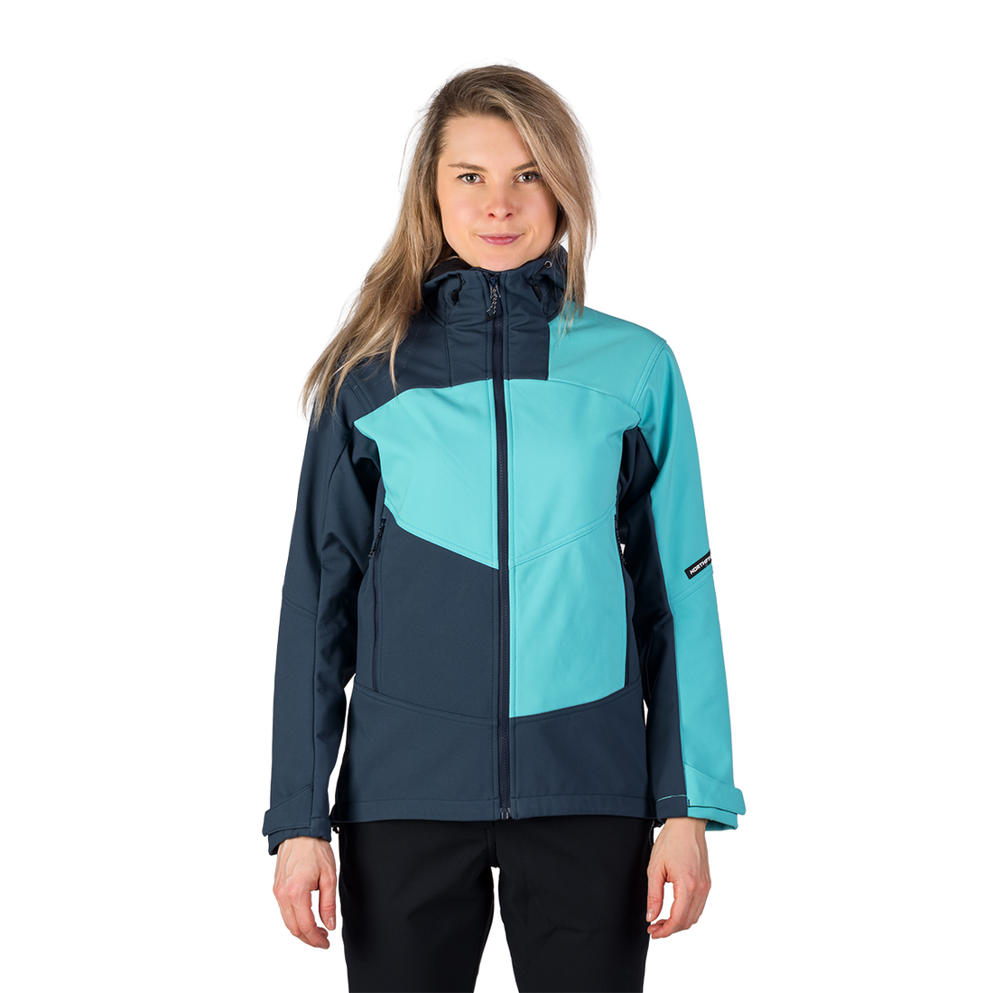 BU-6330OR women's outdoor hoody softshell jacket 3L CHANDRA