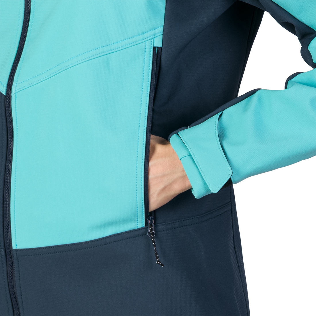 BU-6330OR women's outdoor hoody softshell jacket 3L CHANDRA
