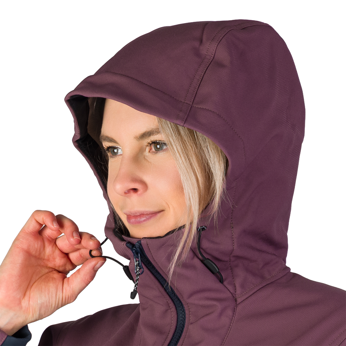 BU-6330OR women's outdoor hoody softshell jacket 3L CHANDRA