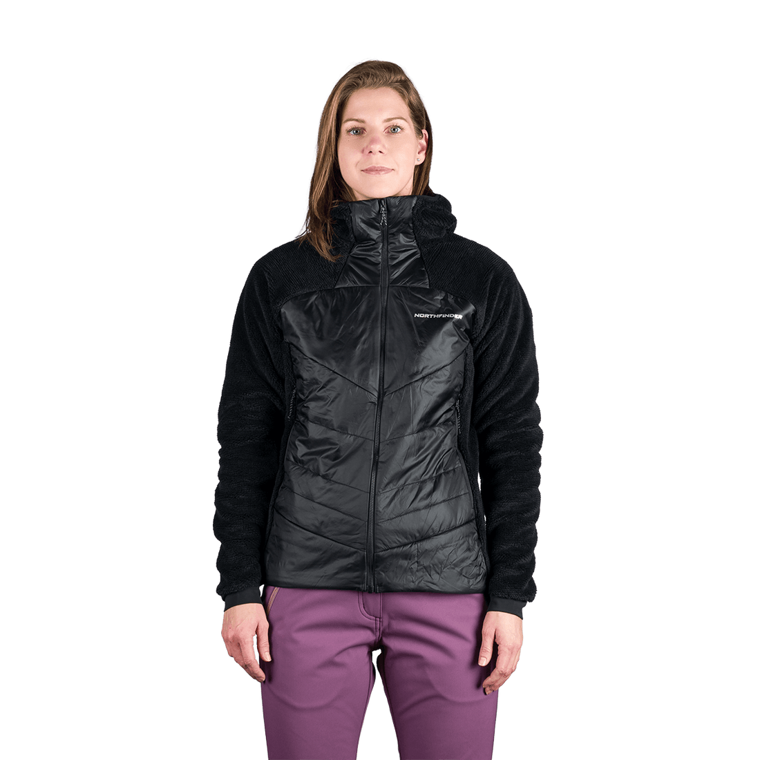 BU-6336OR women's hybrid outdoor jacket TAMMI