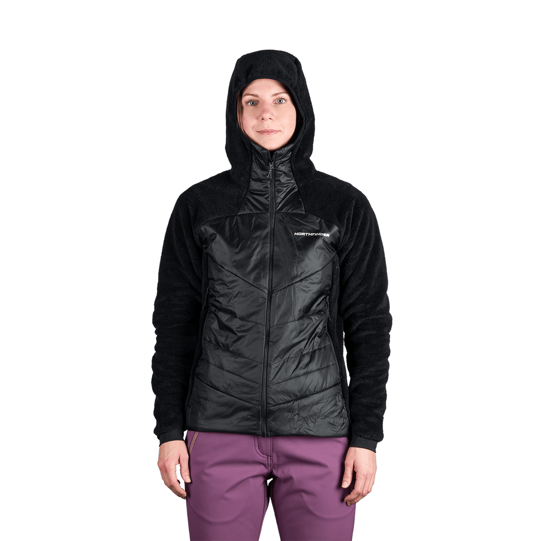 BU-6336OR women's hybrid outdoor jacket TAMMI