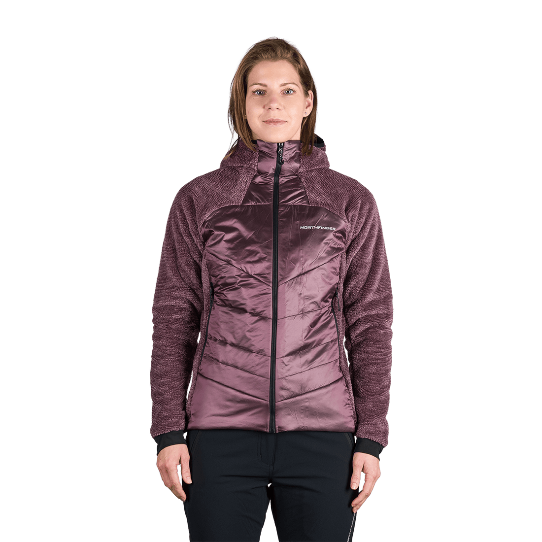 BU-6336OR women's hybrid outdoor jacket TAMMI