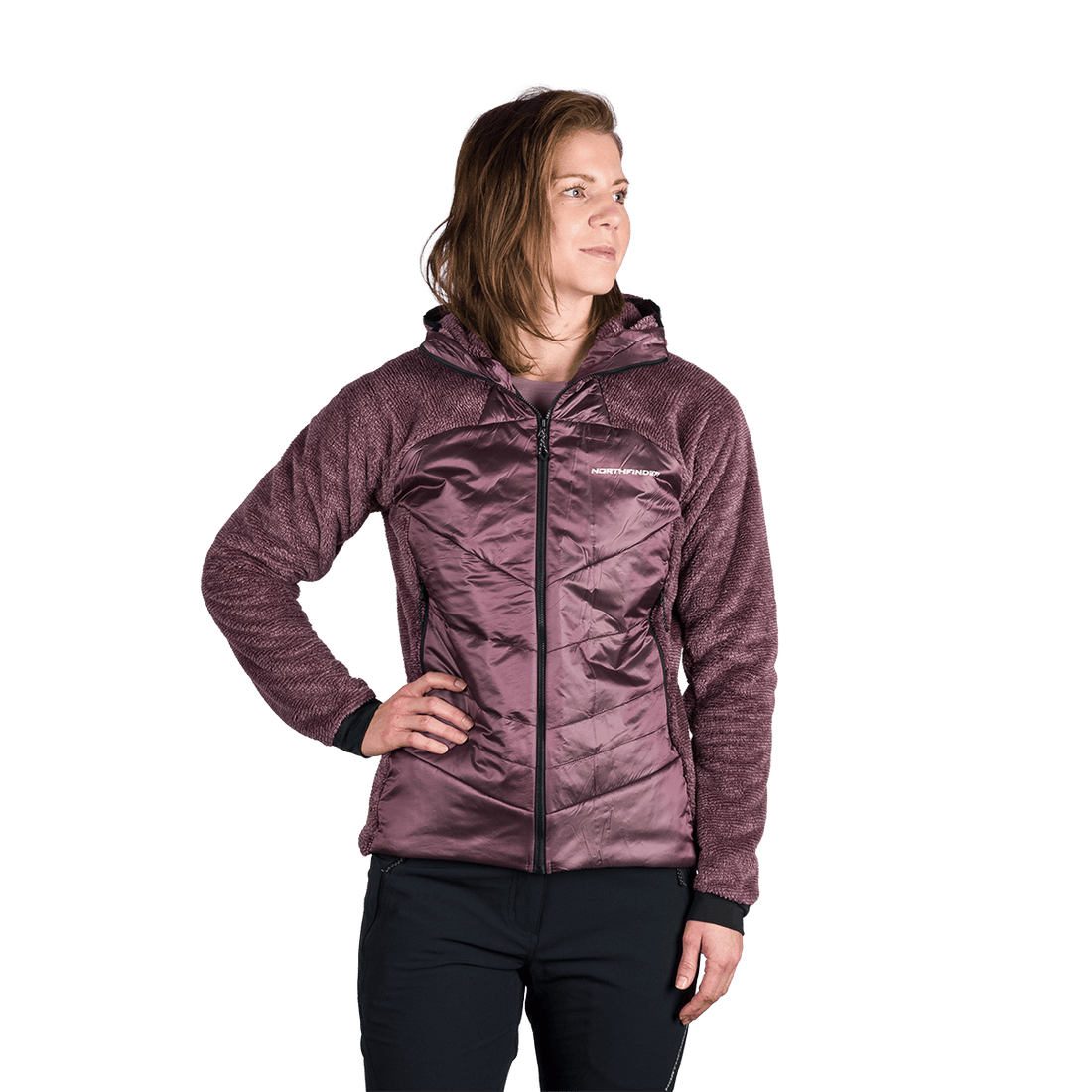 BU-6336OR women's hybrid outdoor jacket TAMMI
