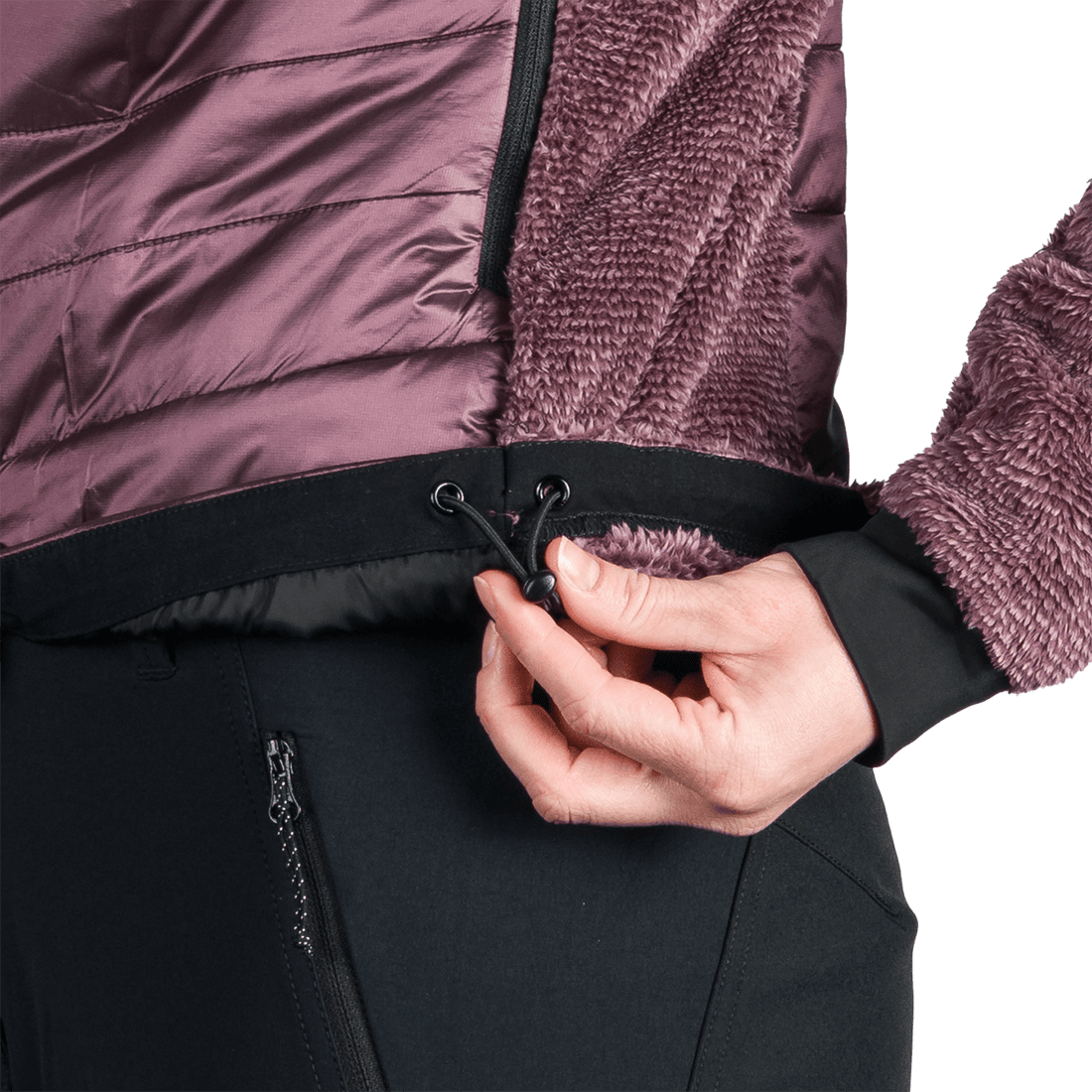 BU-6336OR women's hybrid outdoor jacket TAMMI