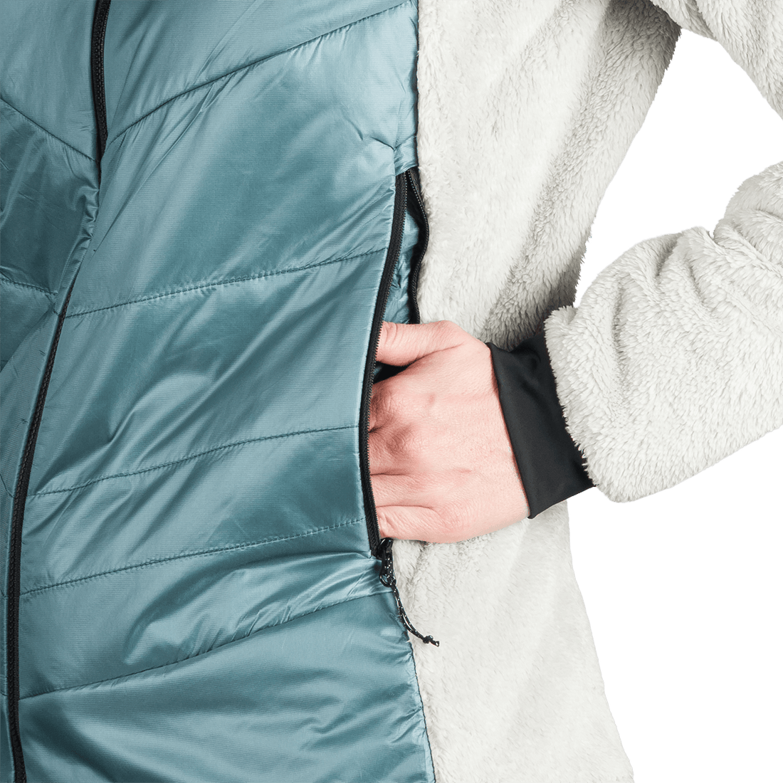 BU-6336OR women's hybrid outdoor jacket TAMMI