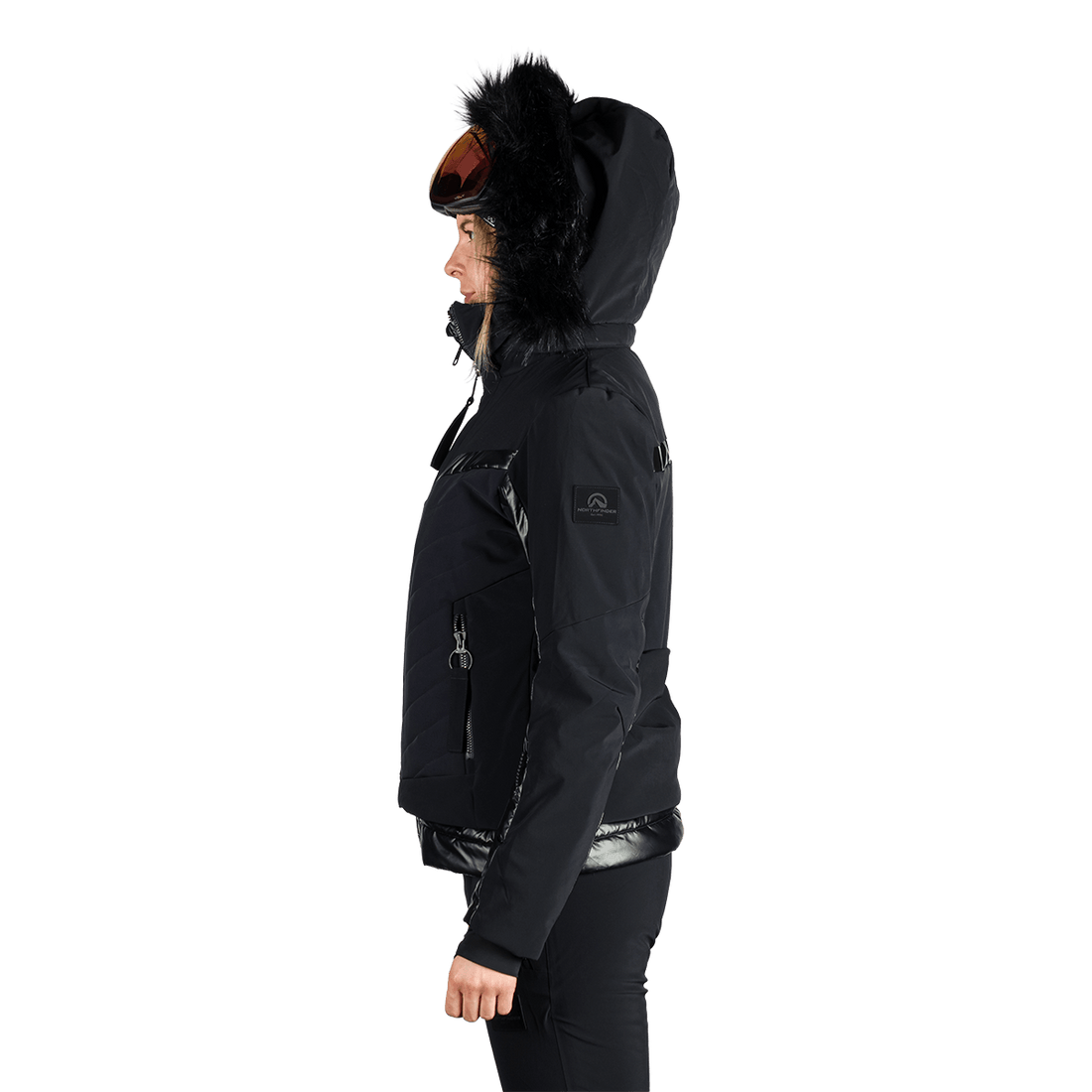 BU-6343SNW women's ski premium jacket Dermizax™EV KALEY