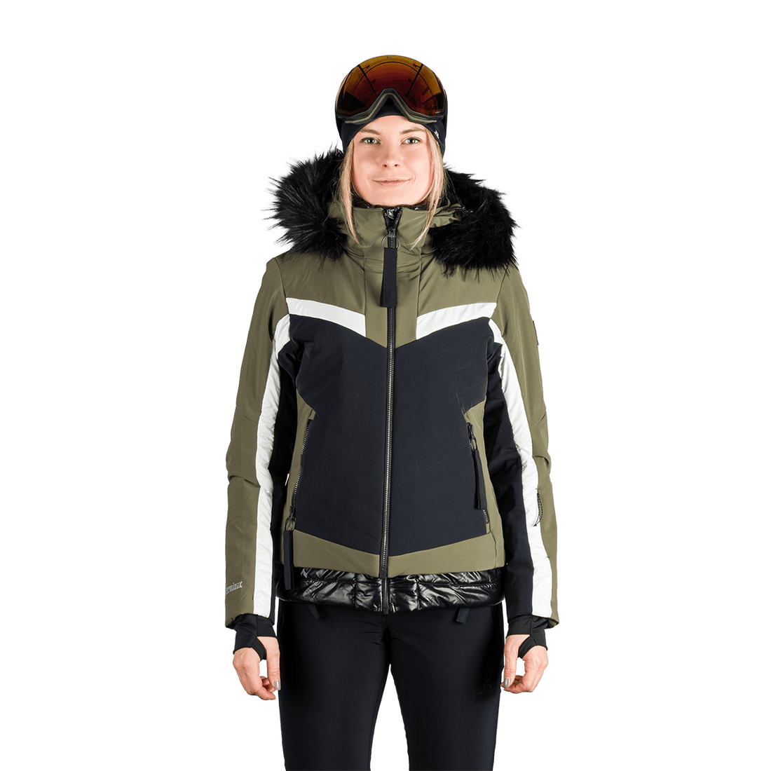 BU-6343SNW women's ski premium jacket Dermizax™EV KALEY