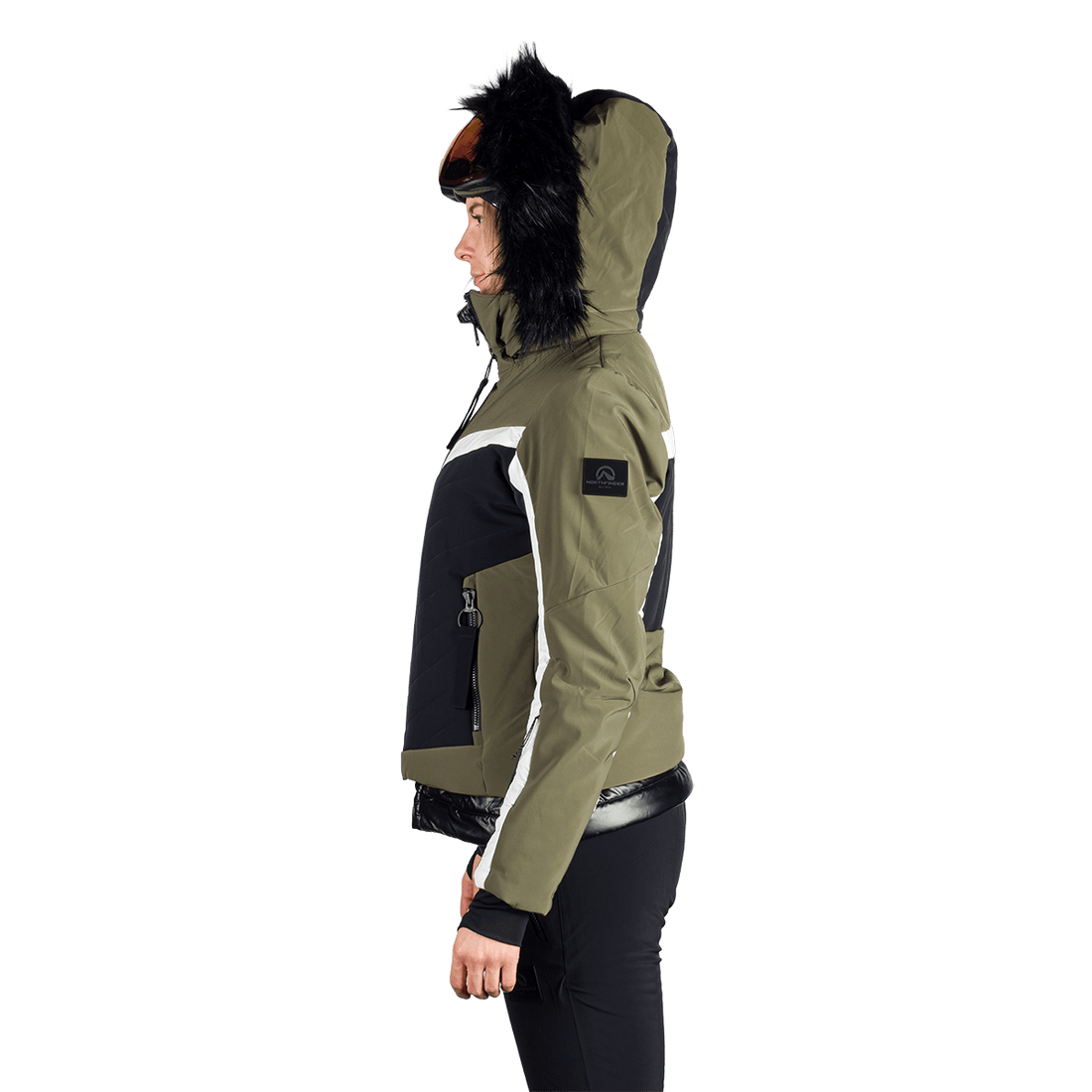 BU-6343SNW women's ski premium jacket Dermizax™EV KALEY
