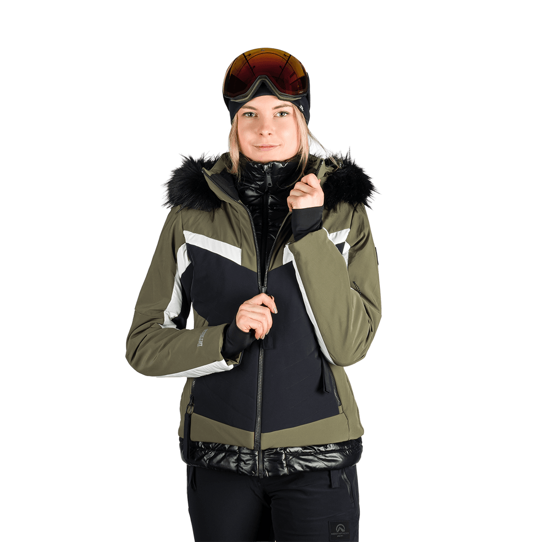 BU-6343SNW women's ski premium jacket Dermizax™EV KALEY