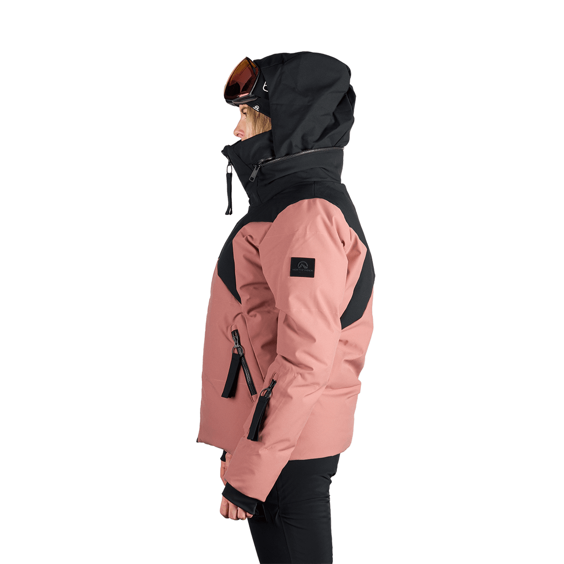 BU-6351SNW women's ski trendy jacket insulated ASHTYN