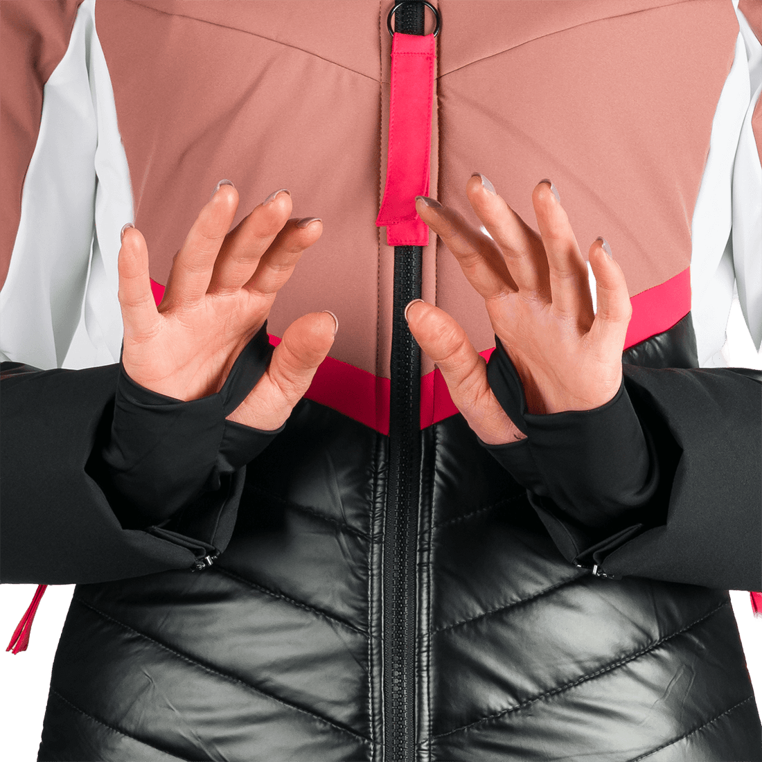 BU-6352SNW women's ski trendy comfort jacket insulated JADA