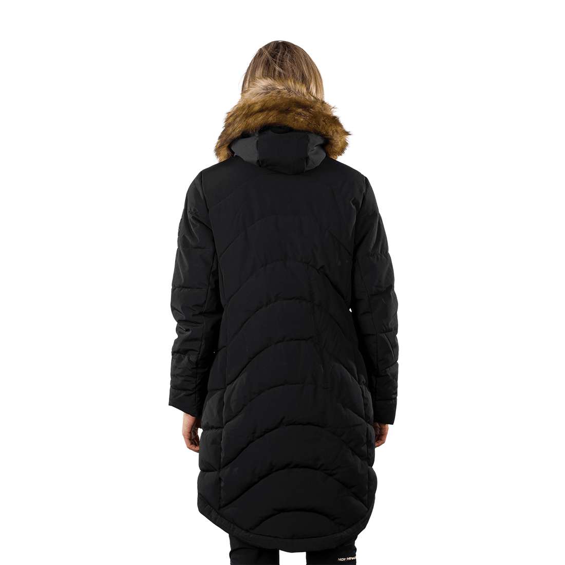 BU-6360SP women's insulated jacket long style RAELYNN