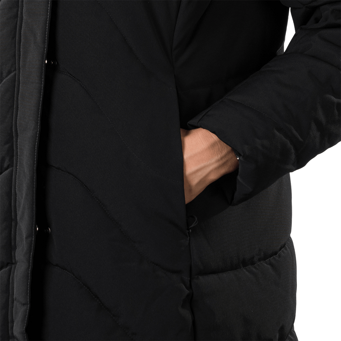 BU-6360SP women's insulated jacket long style RAELYNN