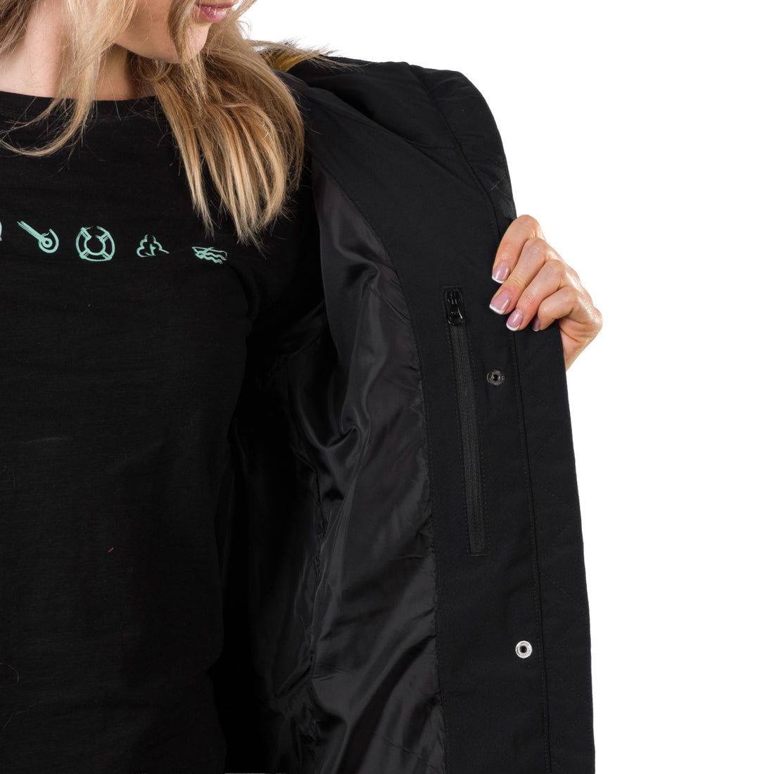 BU-6360SP women's insulated jacket long style RAELYNN