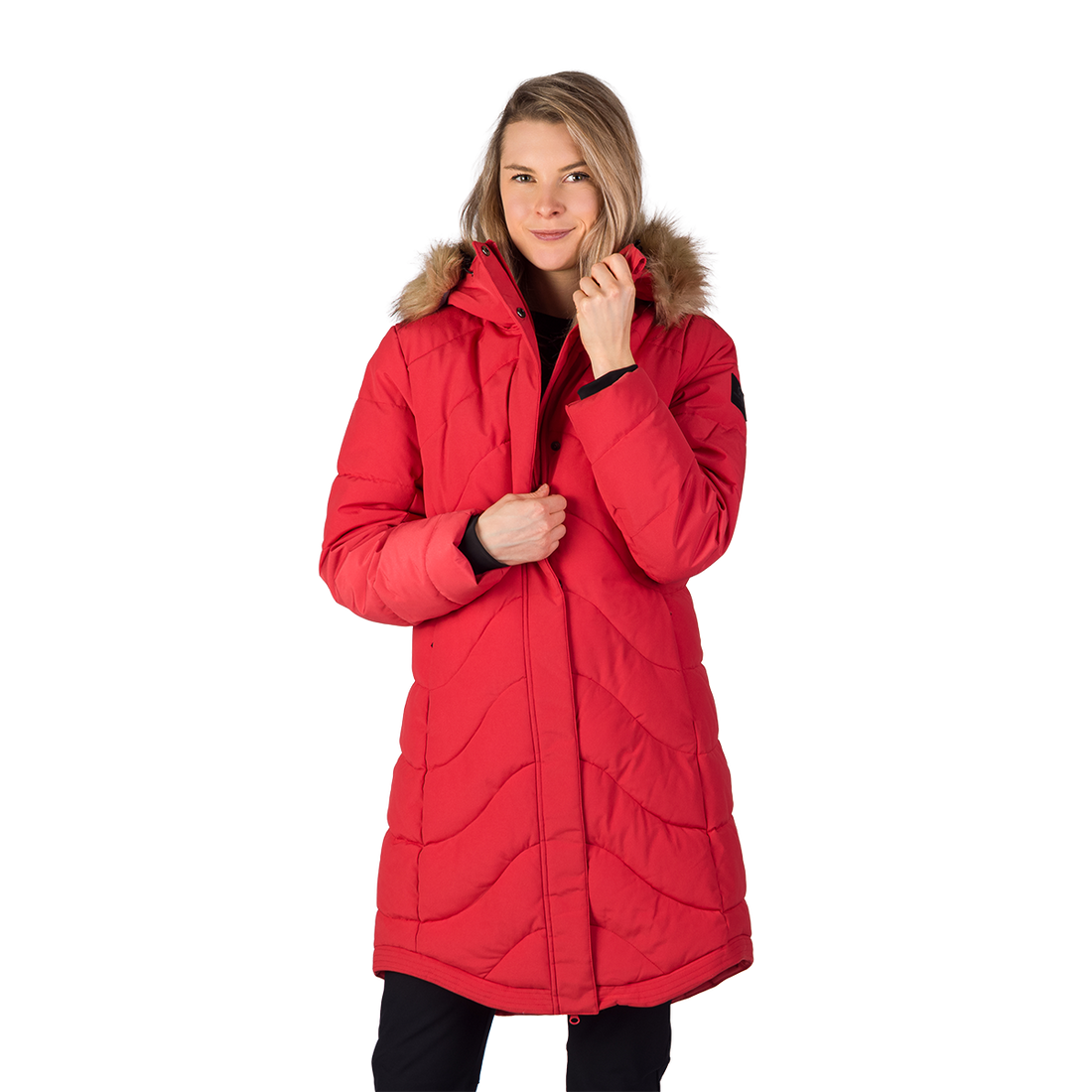BU-6360SP women's insulated jacket long style RAELYNN