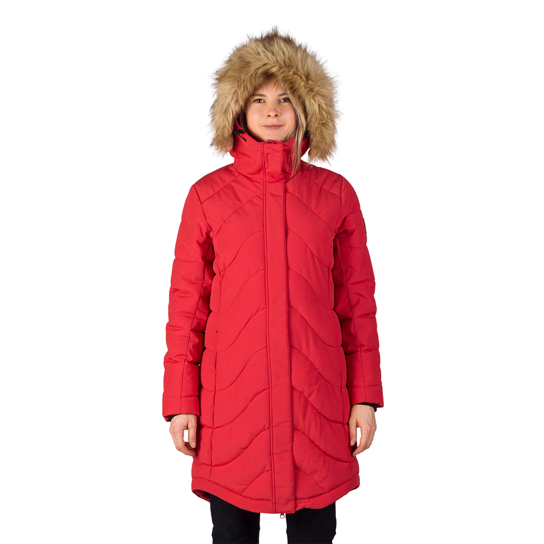 BU-6360SP women's insulated jacket long style RAELYNN