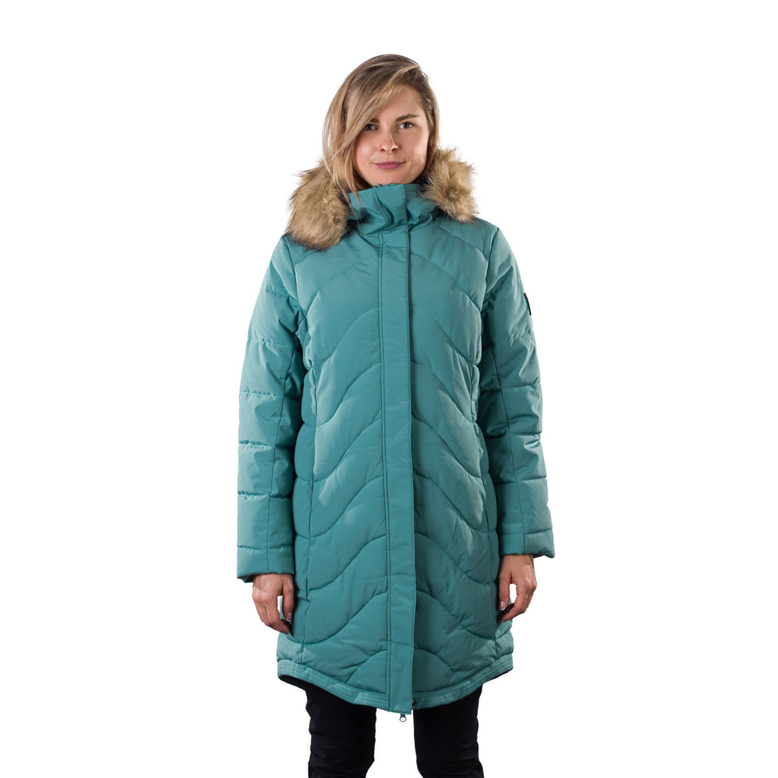 BU-6360SP women's insulated jacket long style RAELYNN