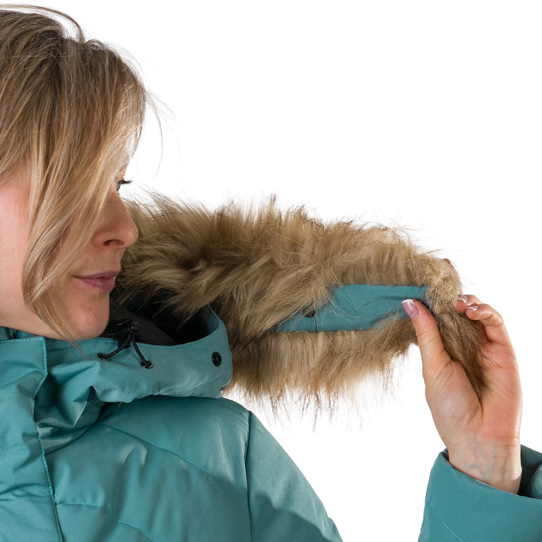 BU-6360SP women's insulated jacket long style RAELYNN